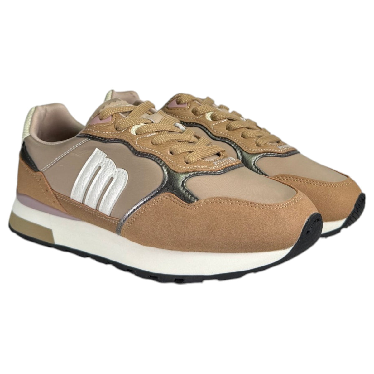 Zapatillas Mustang Joggo 60113 Beige