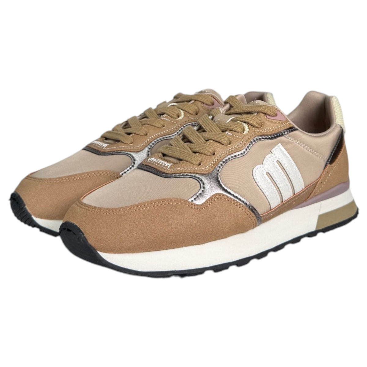 Zapatillas Mustang Joggo 60113 Beige