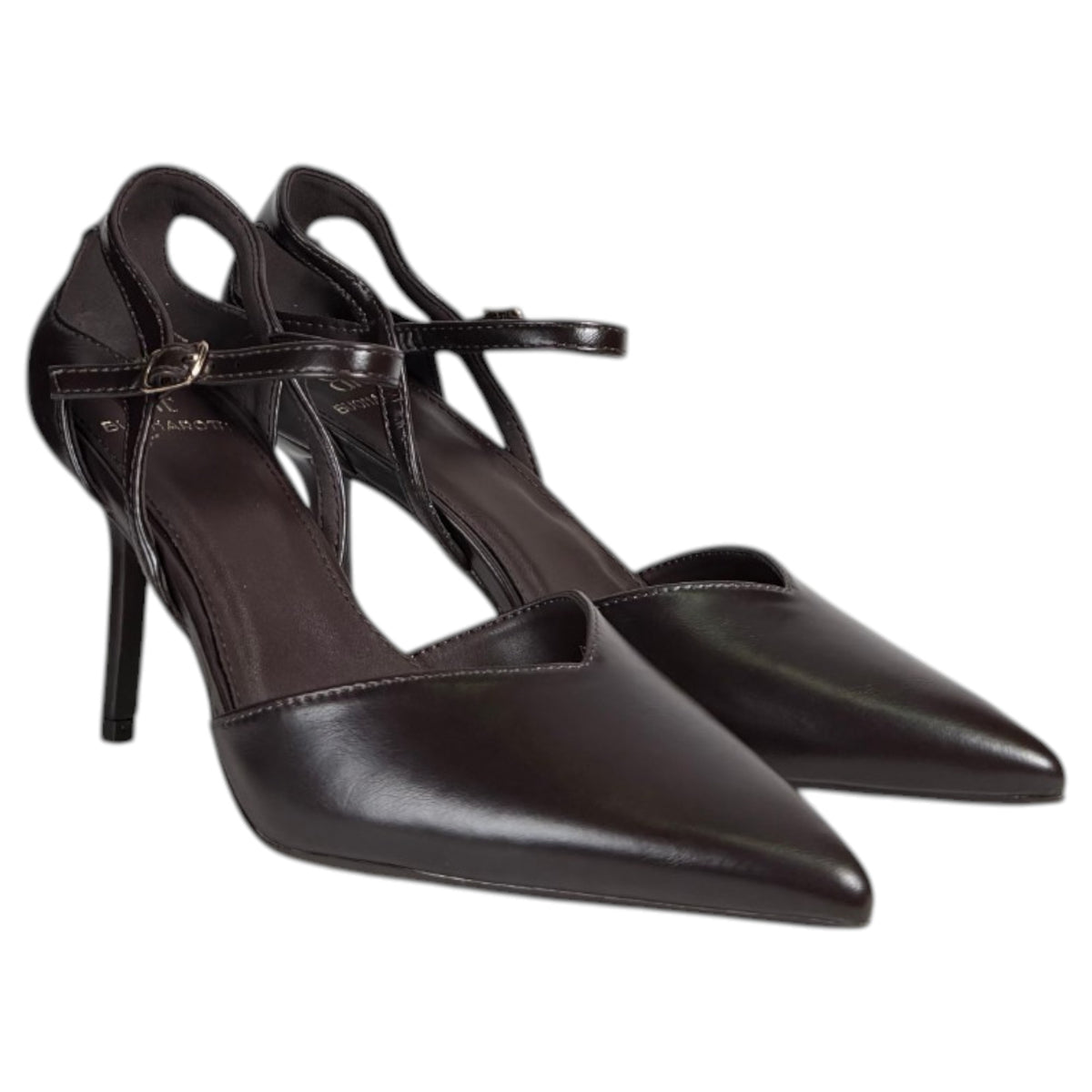 Zapatos Buonarotti Charol Punta B-6065 Marrón