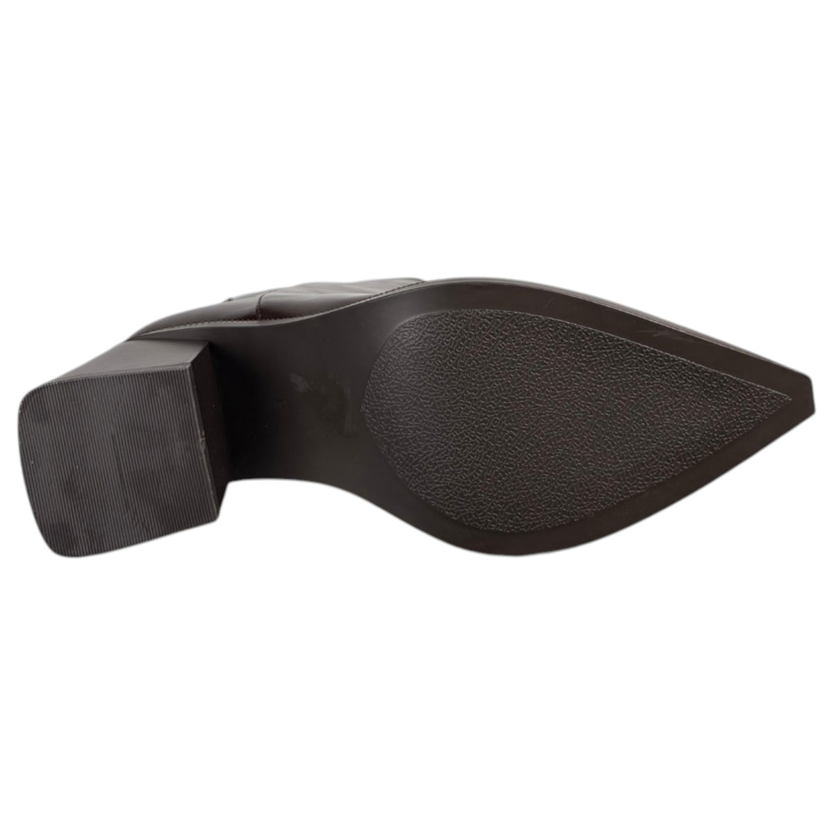 Botines Buonarotti Liso Tacón A-6024 Marrón