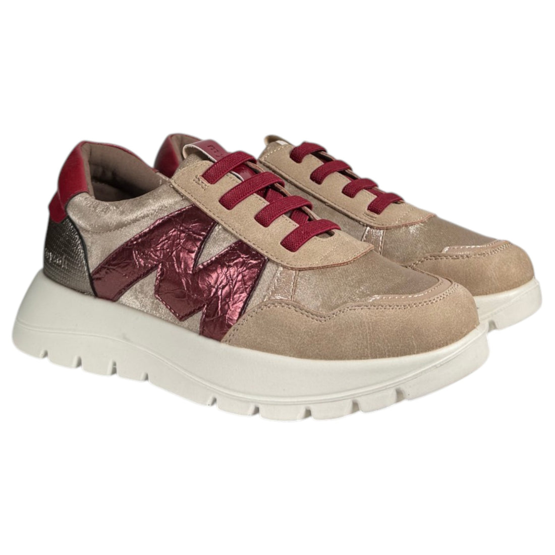 Zapatos Deportivos Mysoft 25M622 Taupe
