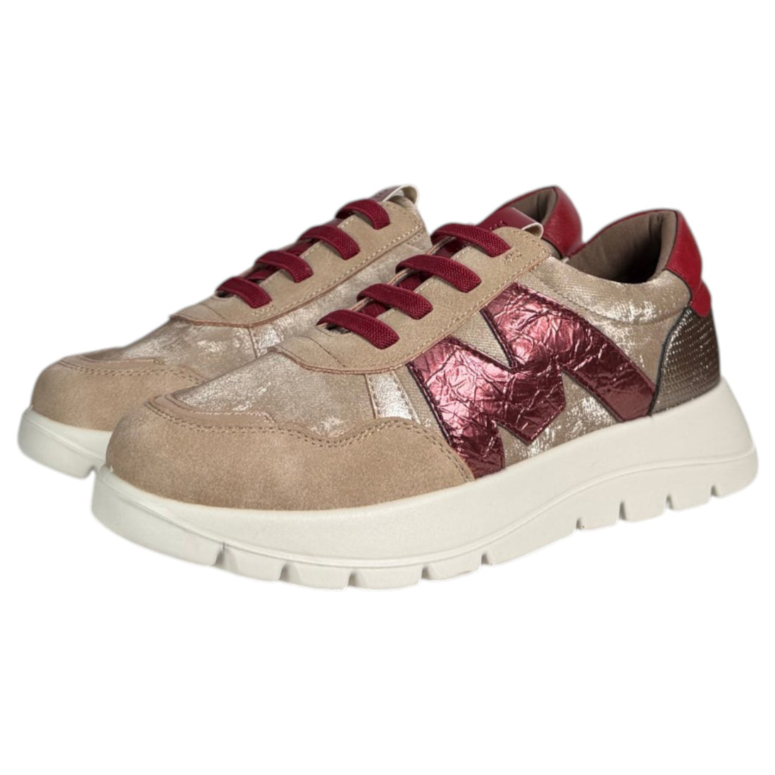 Zapatos Deportivos Mysoft 25M622 Taupe