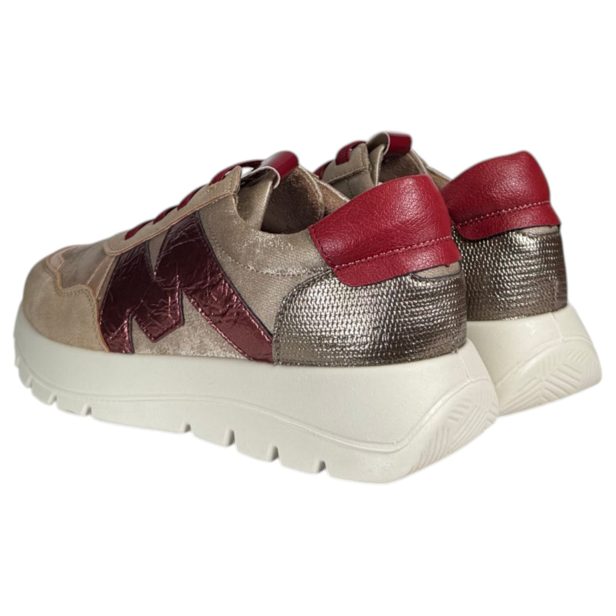 Zapatos Deportivos Mysoft 25M622 Taupe