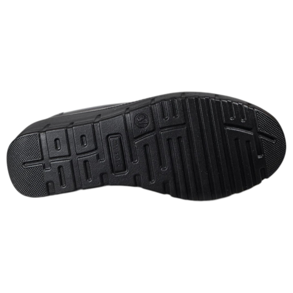 Mocasines Mysoft Hebillas 26M585 Negro Leo