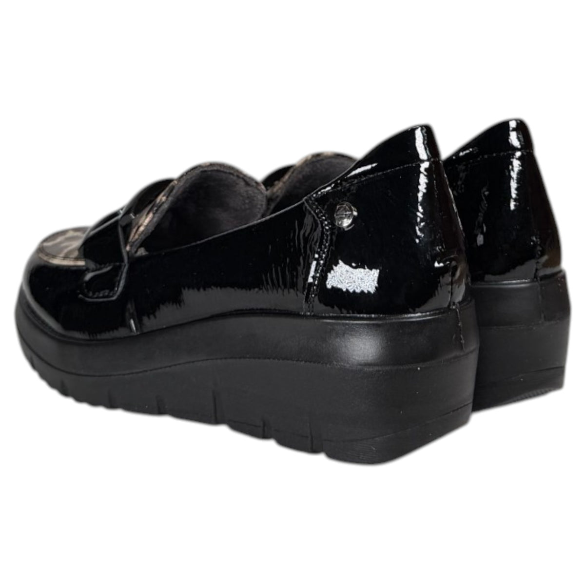 Mocasines Mysoft Hebillas 26M585 Negro Leo