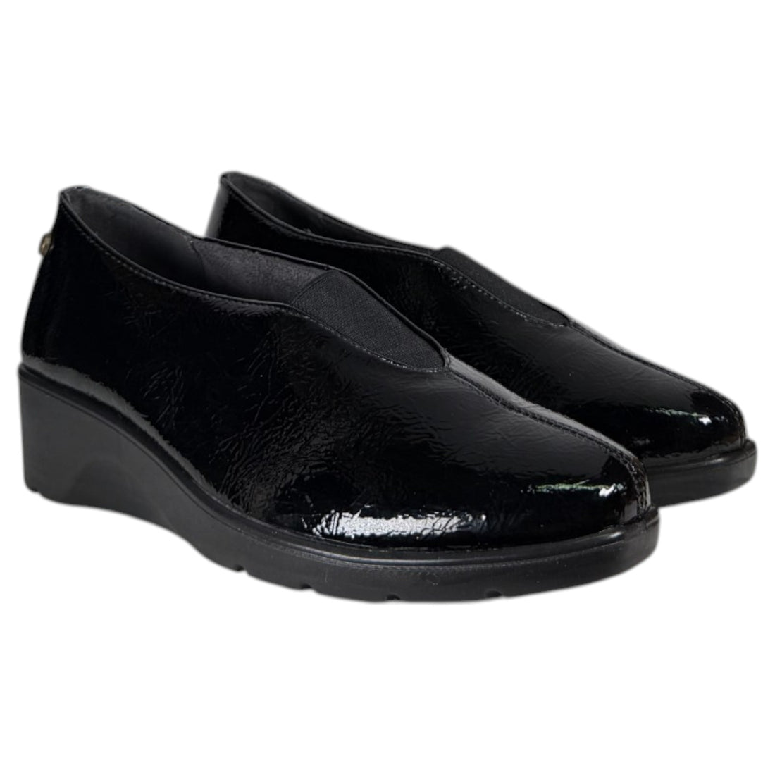 Zapatos Mysoft Cuña Elástico 26M506 Negro