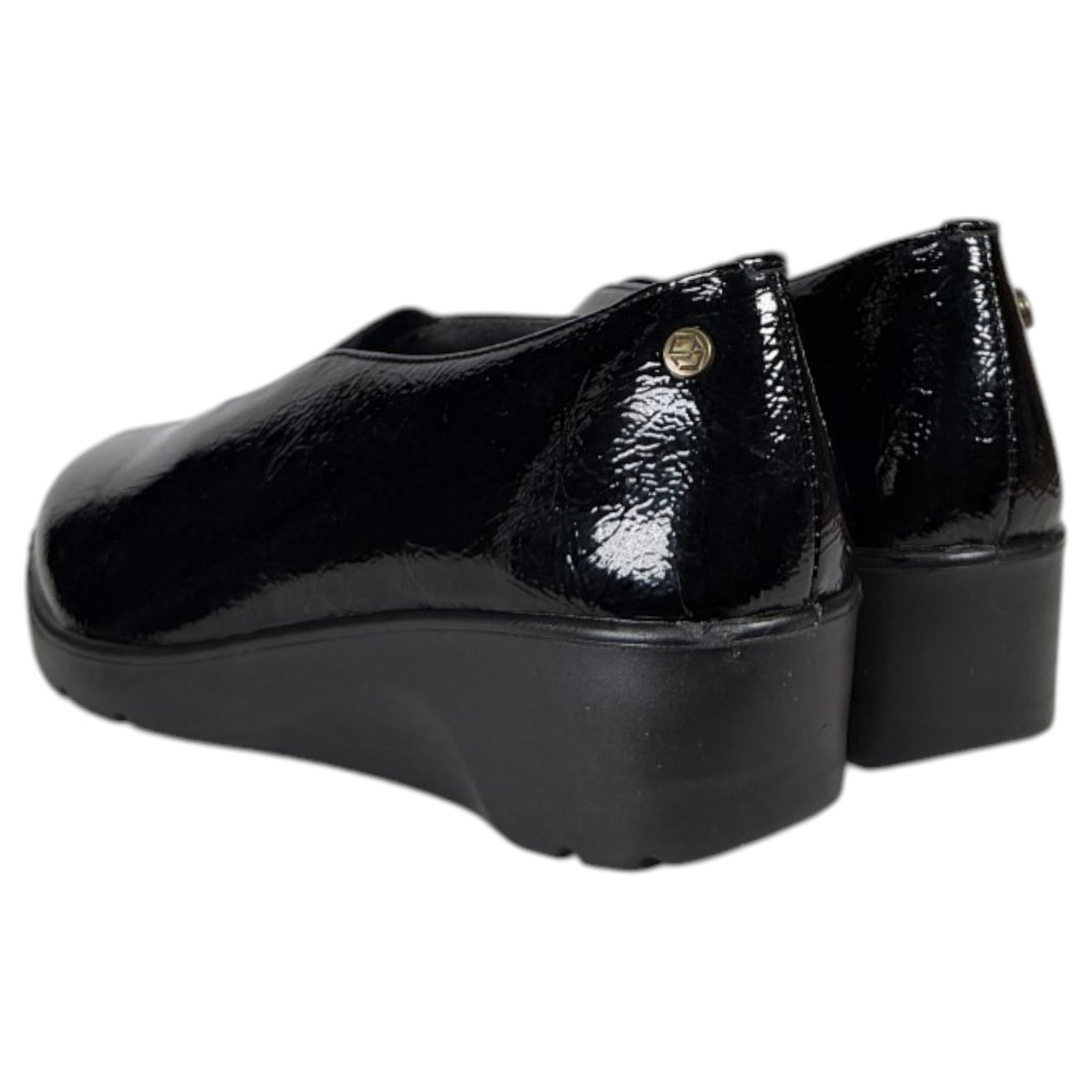 Zapatos Mysoft Cuña Elástico 26M506 Negro