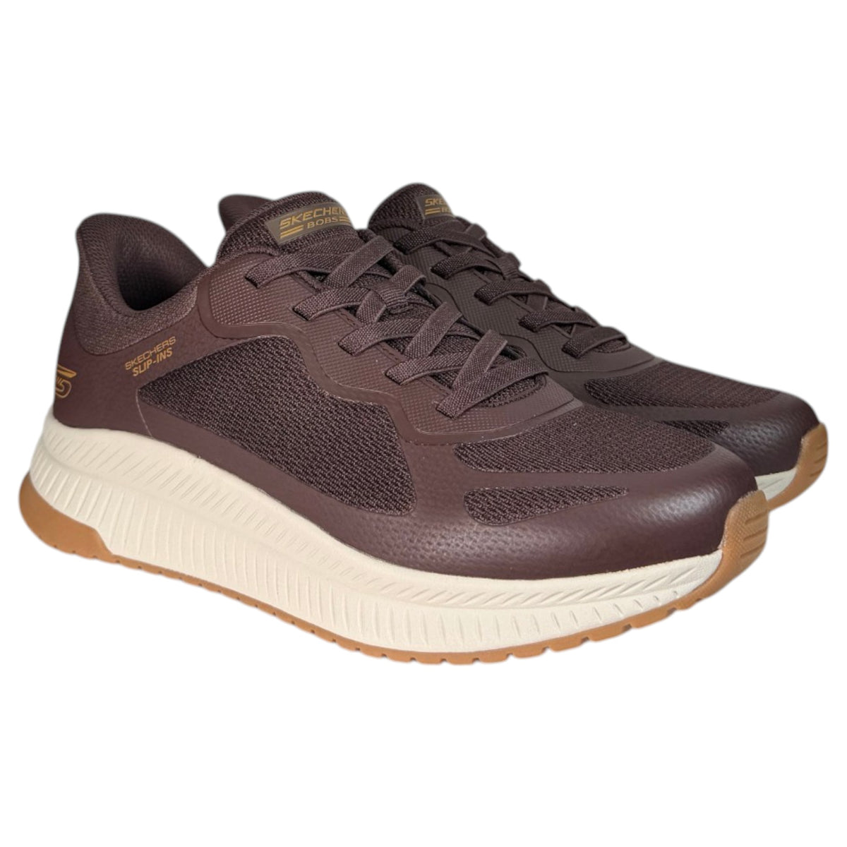 Zapatillas Skechers Skechers Slip-ins: BOBS Sport Squad Chaos 4 118423 Chocolate