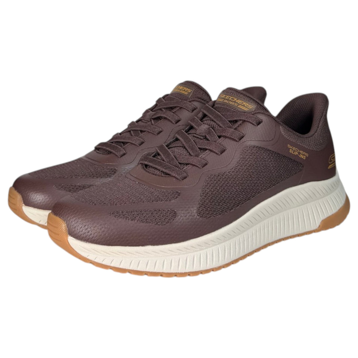Zapatillas Skechers Skechers Slip-ins: BOBS Sport Squad Chaos 4 118423 Chocolate