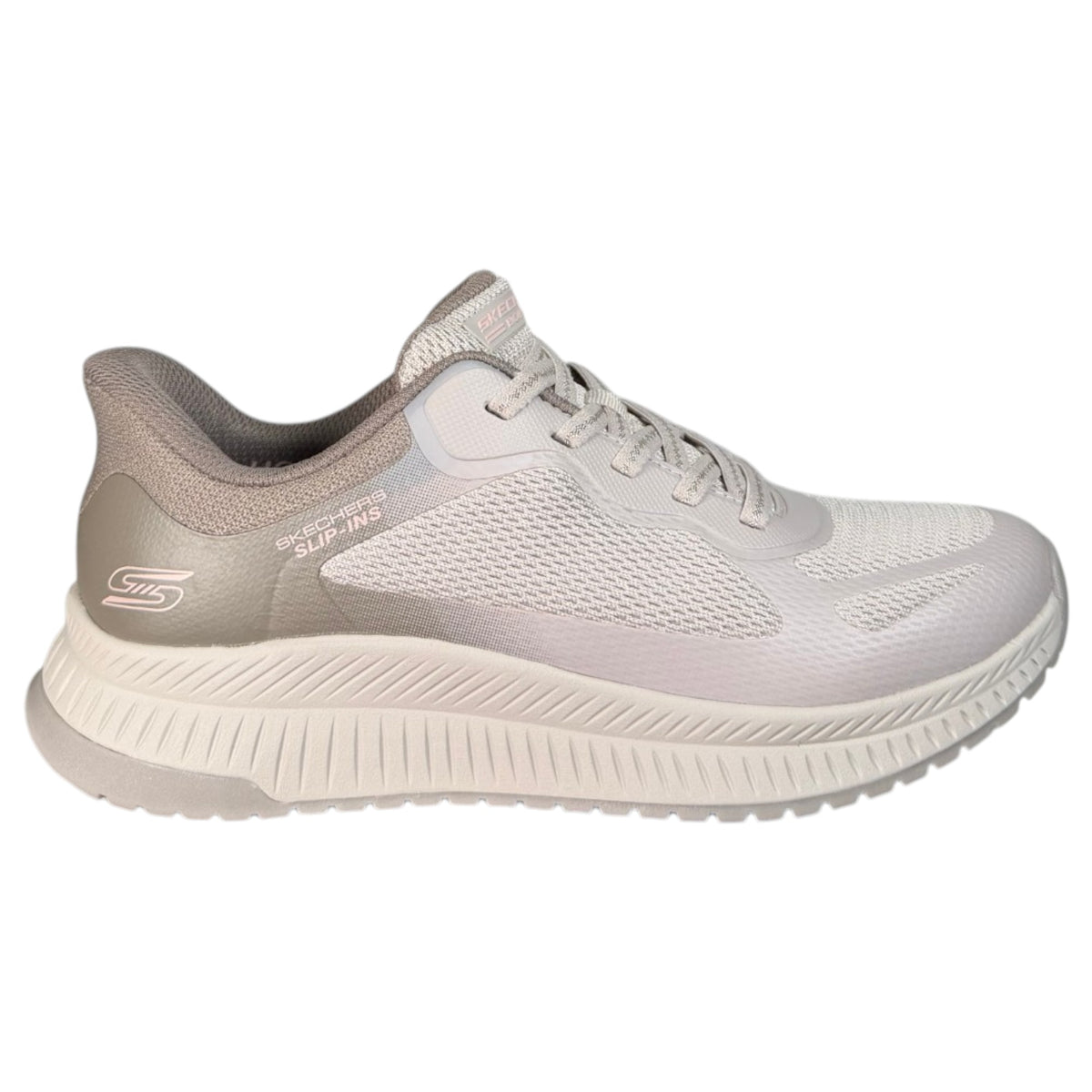 Zapatillas Skechers Slip-ins: BOBS Squad 4 - Staple Look 117624 Taupe Multi