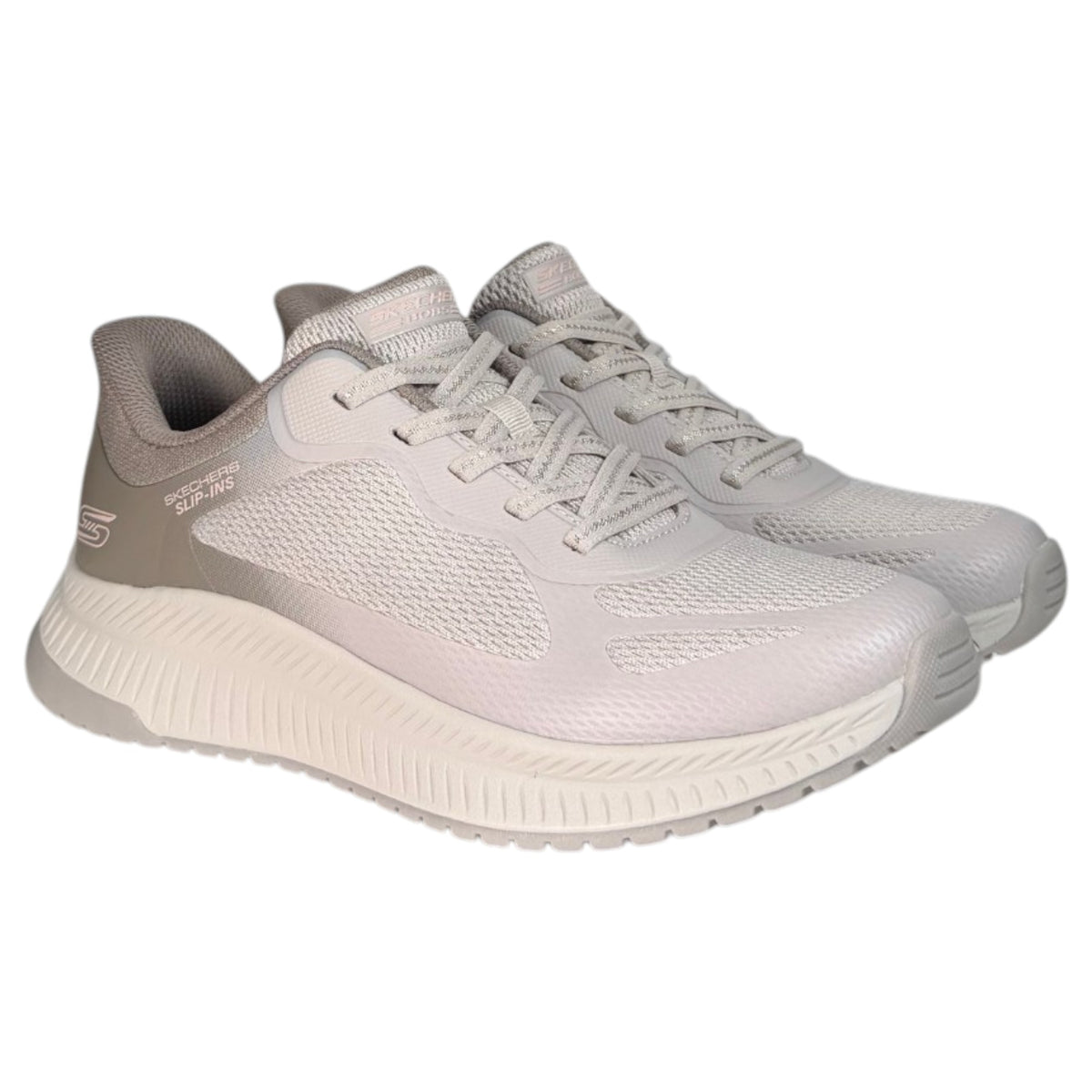 Zapatillas Skechers Slip-ins: BOBS Squad 4 - Staple Look 117624 Taupe Multi