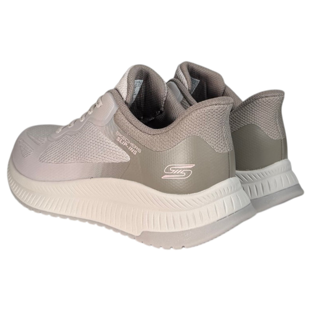 Zapatillas Skechers Slip-ins: BOBS Squad 4 - Staple Look 117624 Taupe Multi
