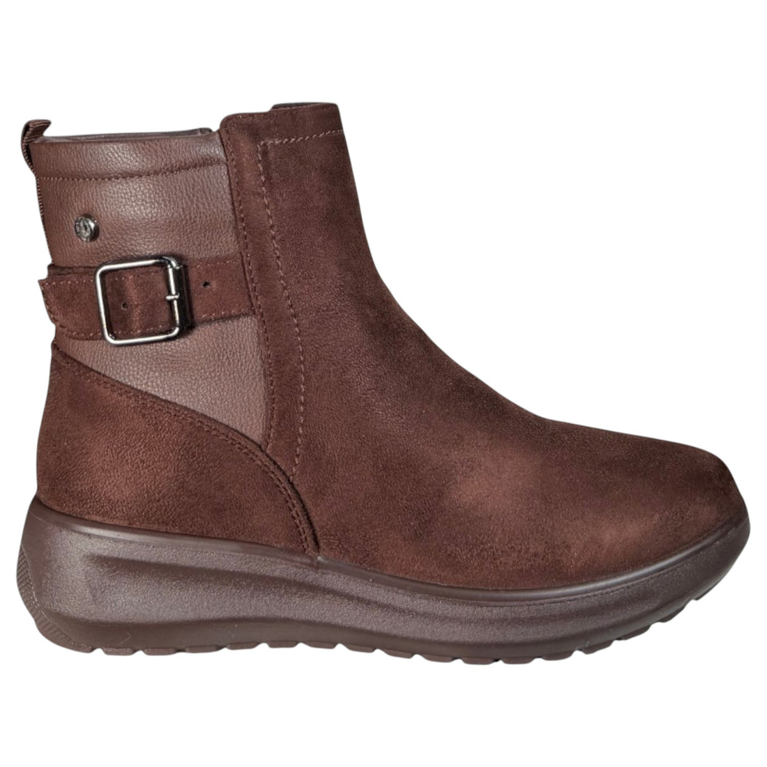 Botines Mysoft Hebilla 25M656 Café