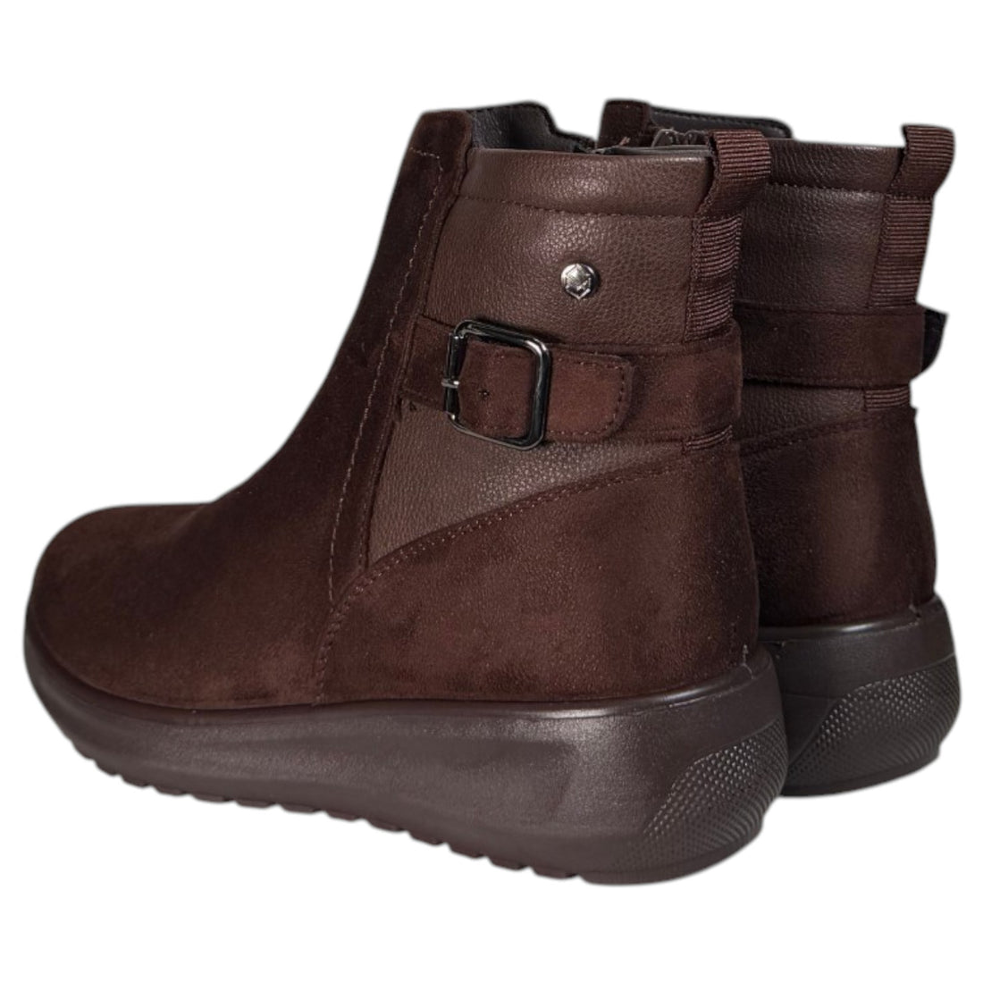 Botines Mysoft Hebilla 25M656 Café