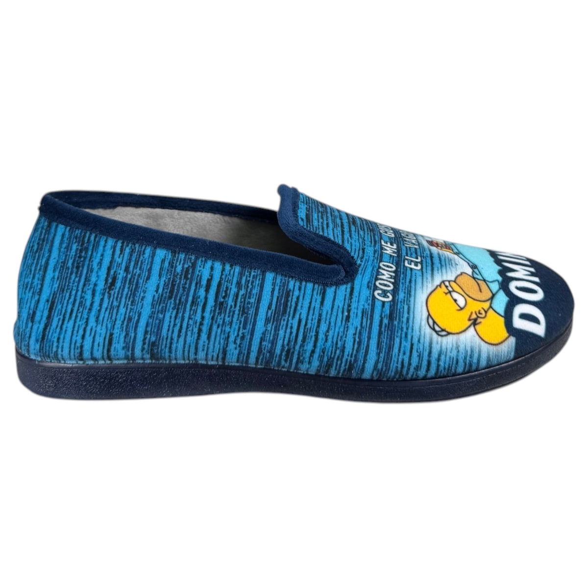 Zapatillas de Casa La Valenciana Homer Simpson 442 Marino