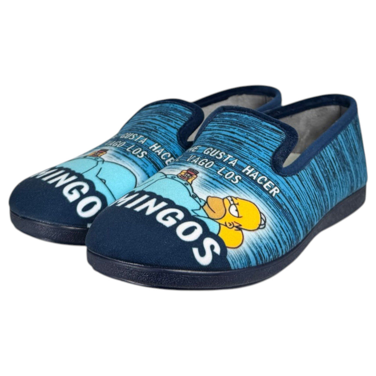 Zapatillas de Casa La Valenciana Homer Simpson 442 Marino
