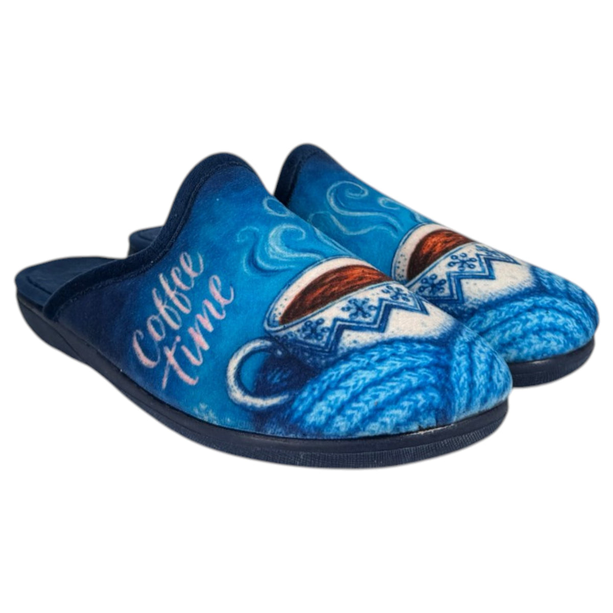 Zapatillas de Casa La Valenciana Coffee Time 895 Marino