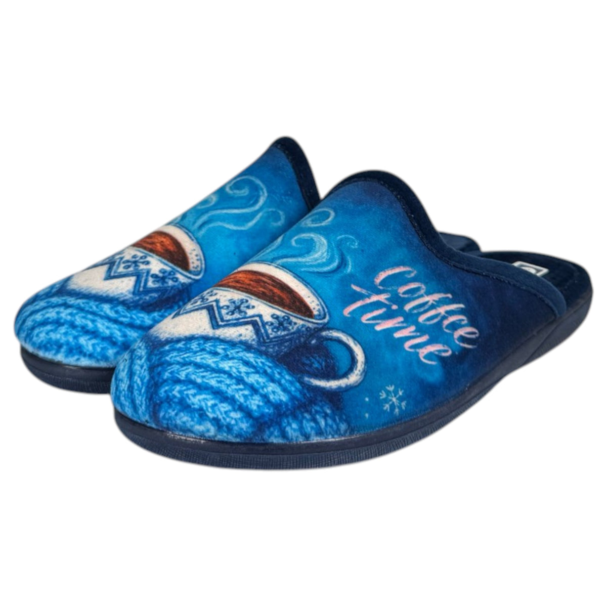 Zapatillas de Casa La Valenciana Coffee Time 895 Marino