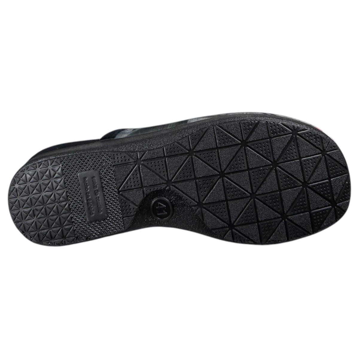 Zapatillas de Casa La Valenciana Moto 467 Negro