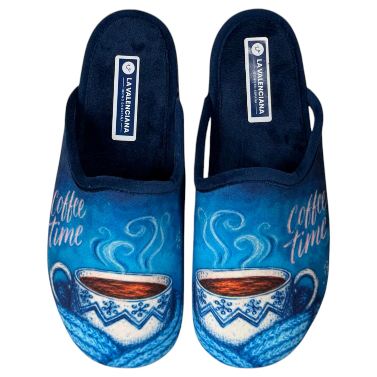 Zapatillas de Casa La Valenciana Coffee Time 895 Marino
