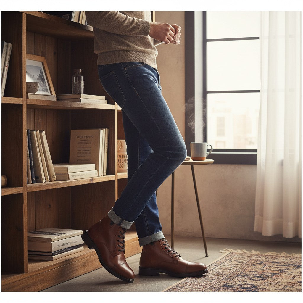Botas La Valenciana Oxford 7602 Cuero