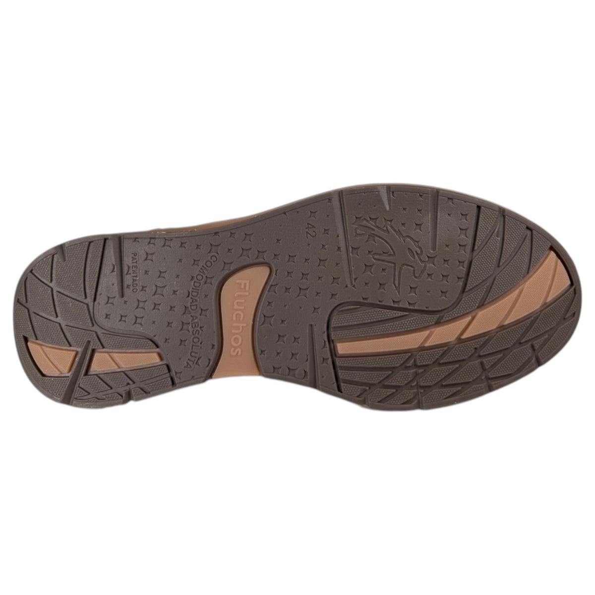 Zapatos Deportivos Fluchos Jeff F2511 Café