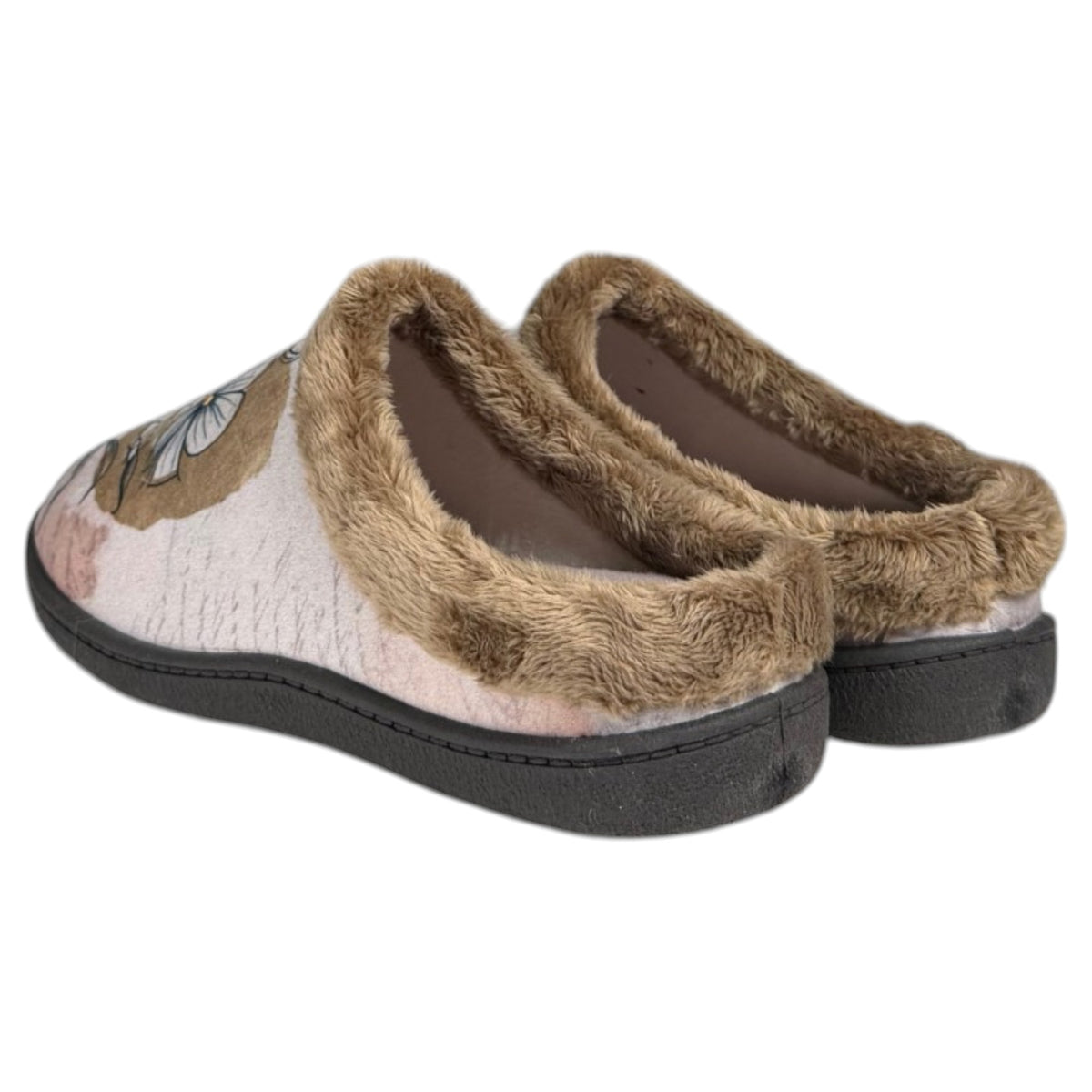 Zapatillas de casa para mujer Plumaflex by Roal 12213 Amapolas