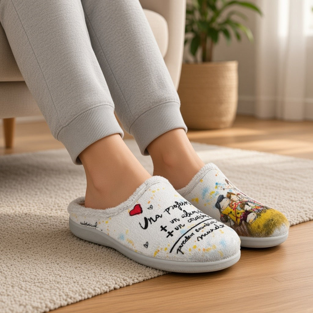 Zapatillas de Casa Vivant Maestra 242435 Gris