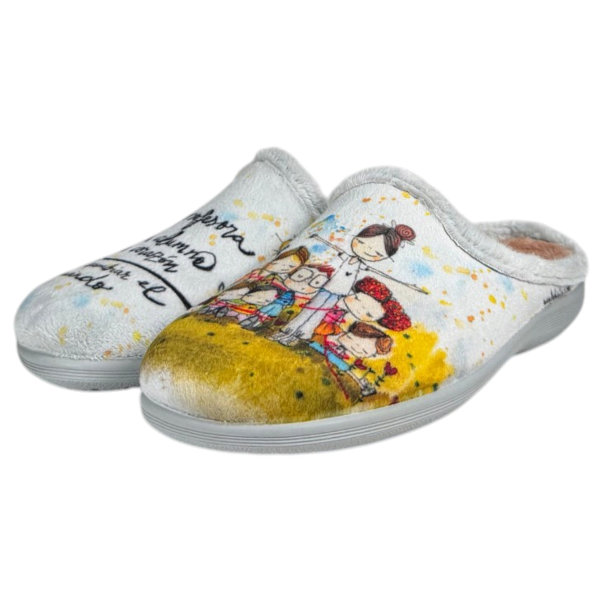 Zapatillas de Casa Vivant Maestra 242435 Gris