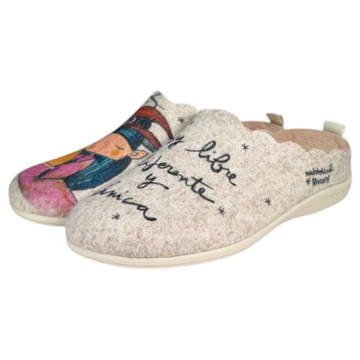 Zapatillas de Casa Vivant Soy Libre 242145 Beig