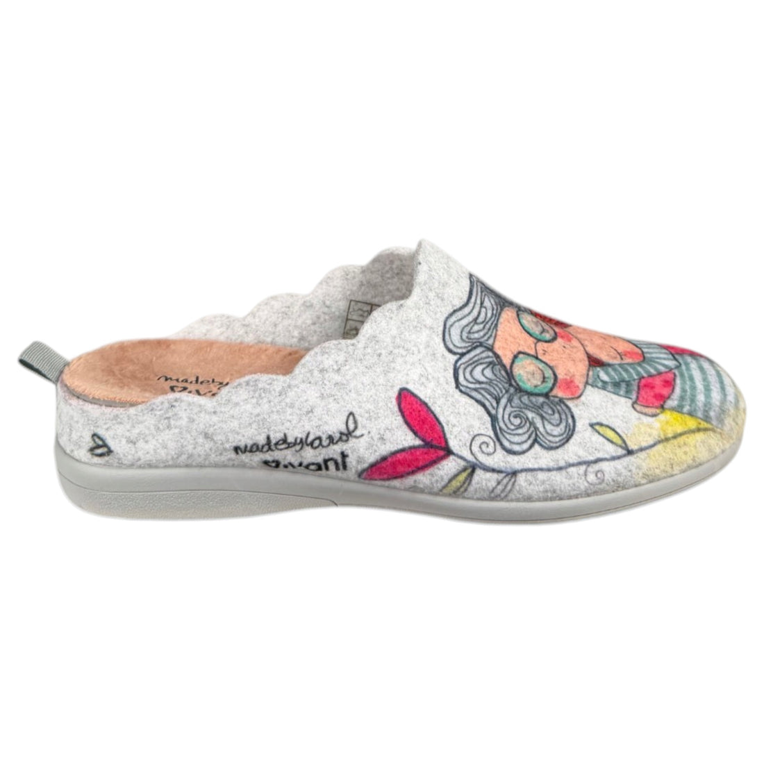 Zapatillas de Casa Vivant Abuela 222325 Gris