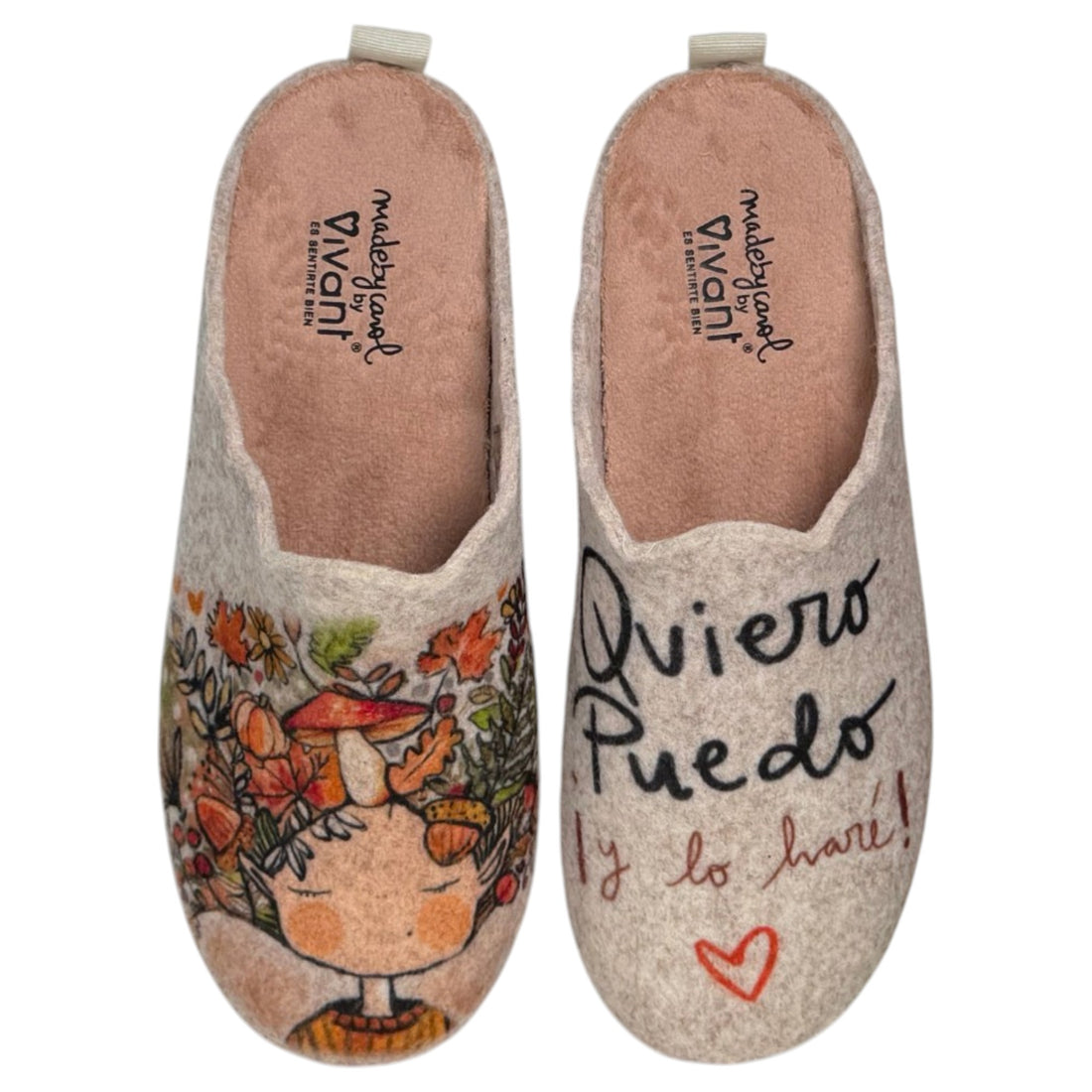 Zapatillas de Casa Vivant Lo Haré 262100 Beig