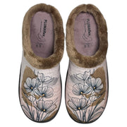 Zapatillas de casa para mujer Plumaflex by Roal 12213 Amapolas