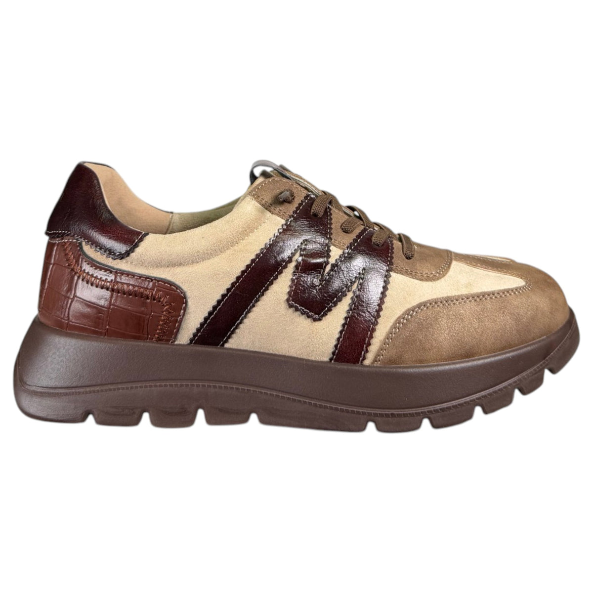 Zapatos Deportivos Mysoft 26M627 Beige