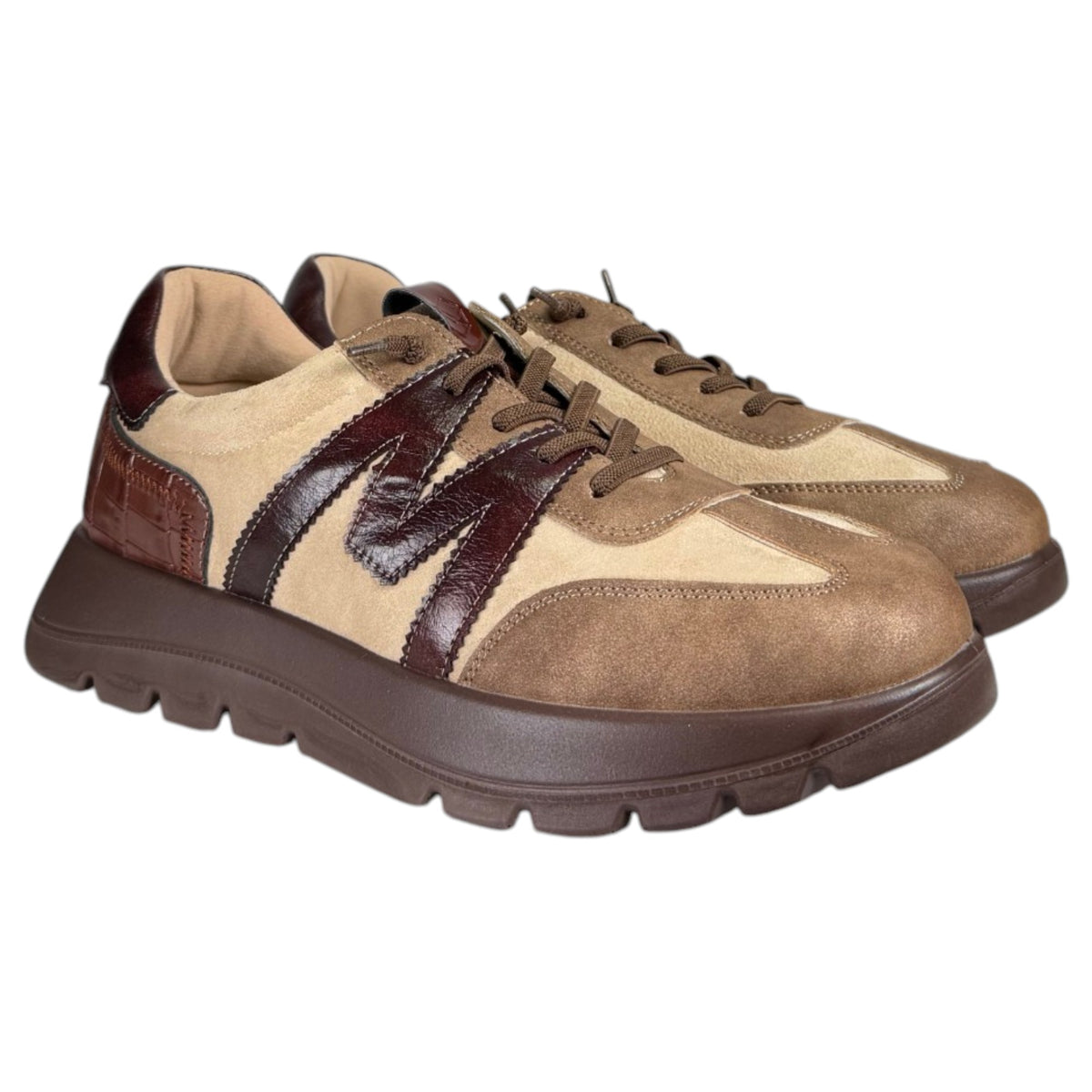 Zapatos Deportivos Mysoft 26M627 Beige