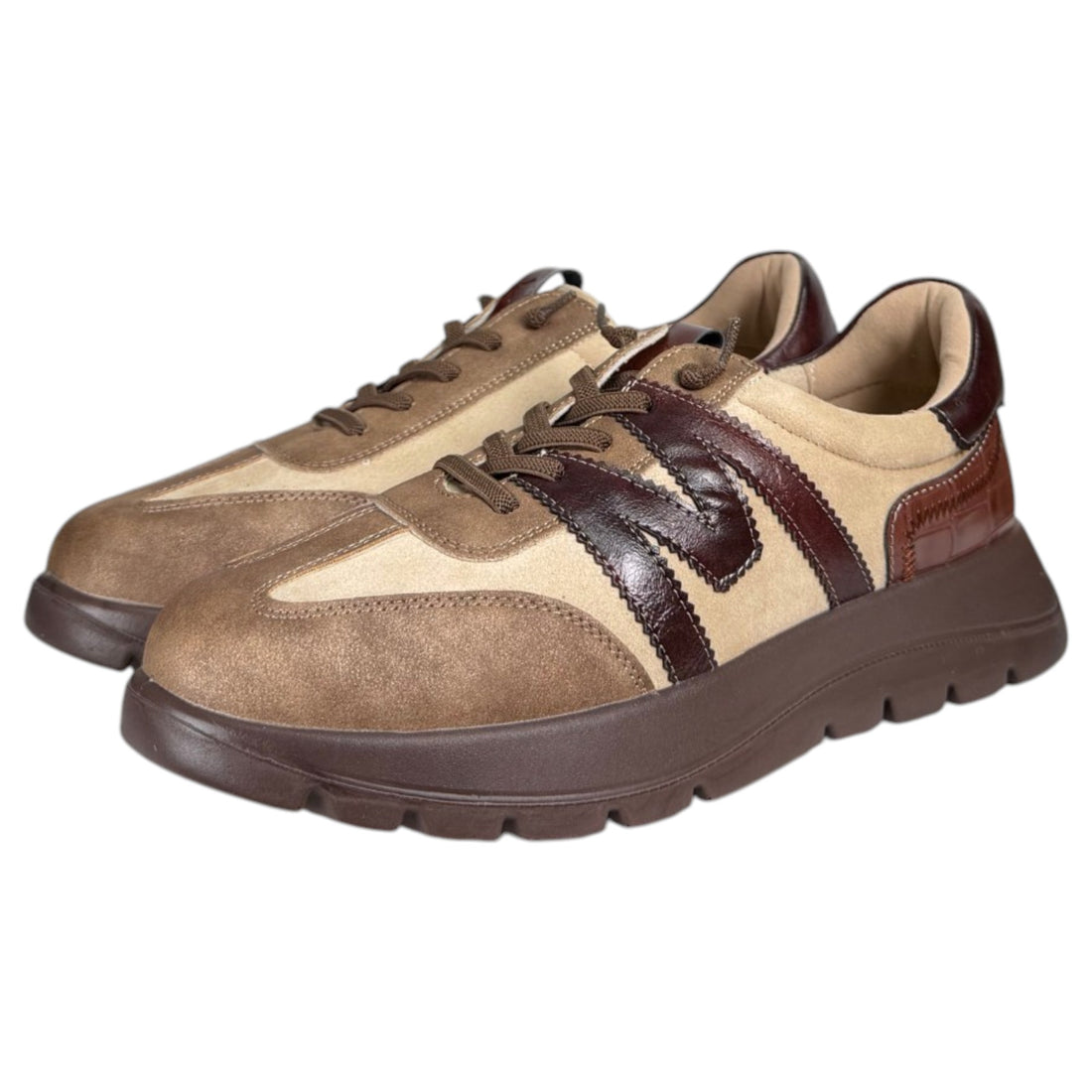 Zapatos Deportivos Mysoft 26M627 Beige