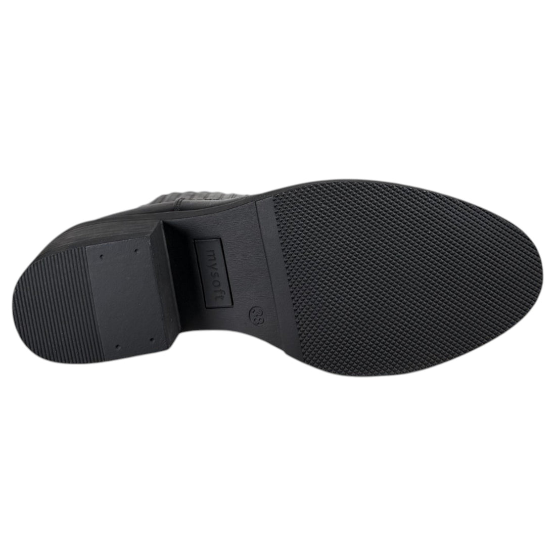 Botines Mysoft Camperos 26M660 Negro