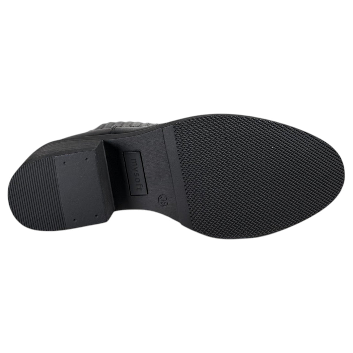 Botines Mysoft Camperos 26M660 Negro