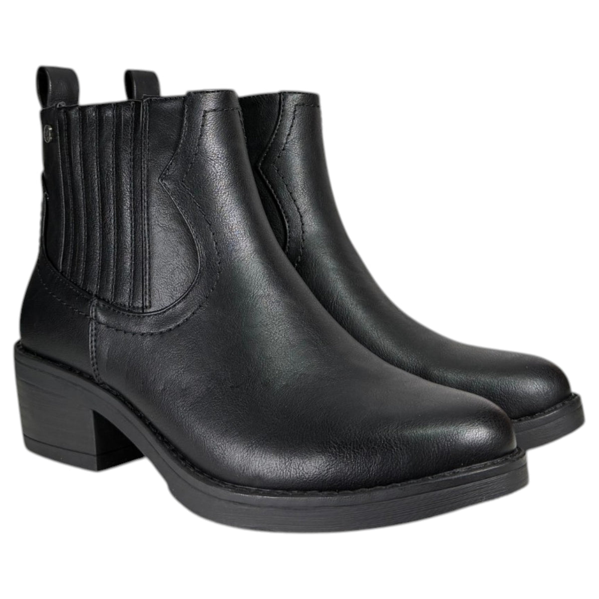 Botines Mysoft Camperos 26M660 Negro