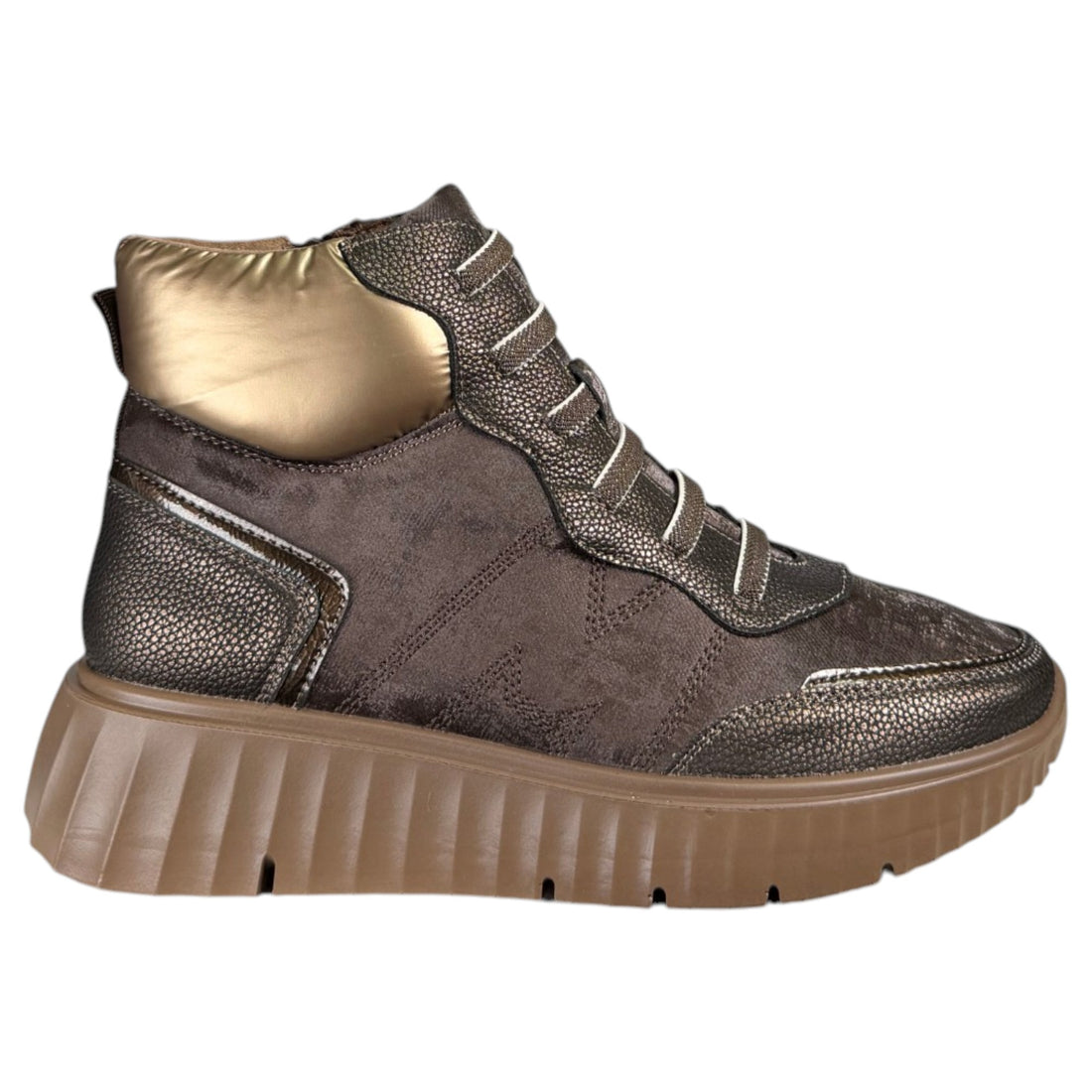 Botines Deportivos Mysoft 26M631 Marrón