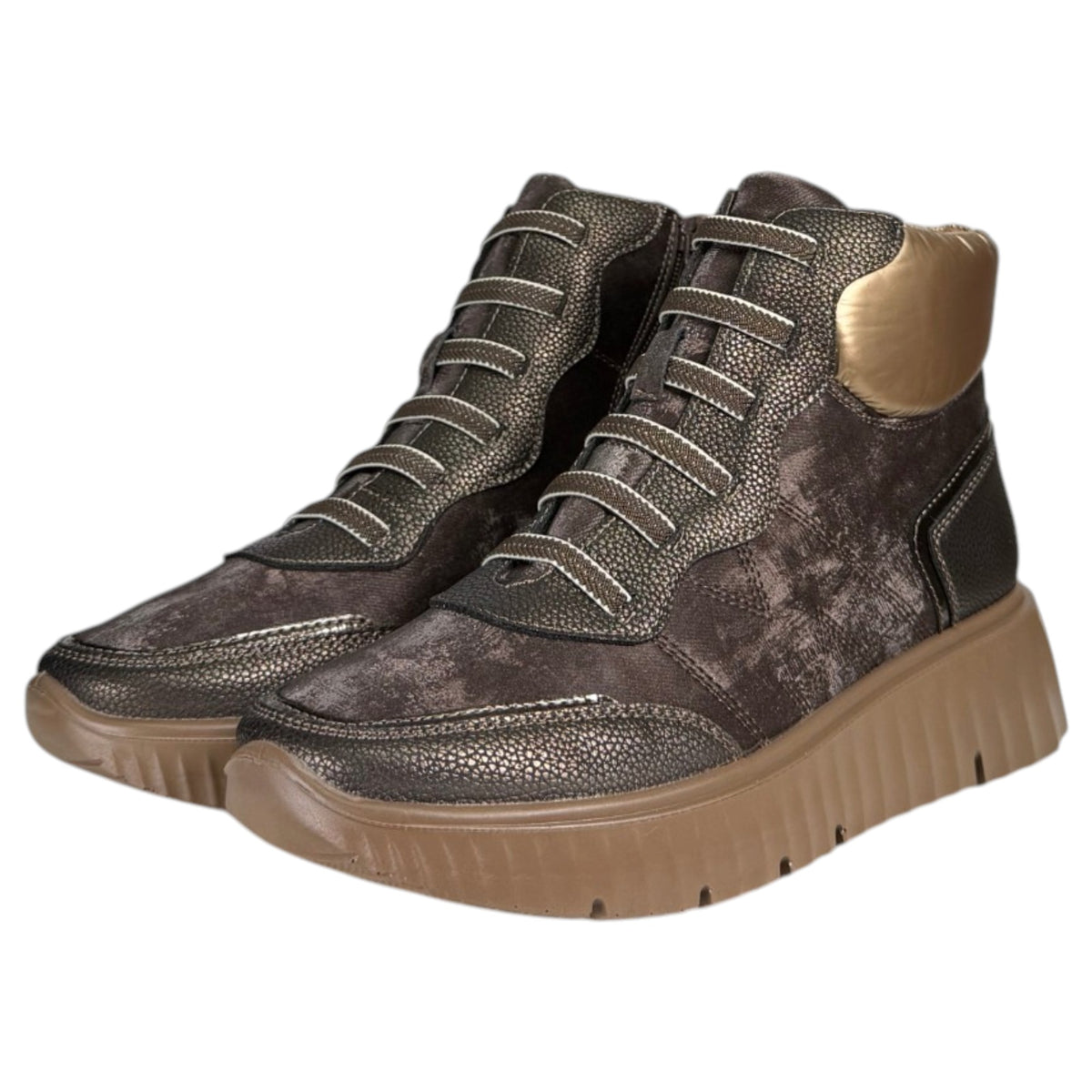 Botines Deportivos Mysoft 26M631 Marrón