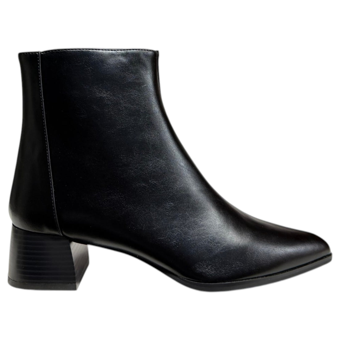 Botines Corina Tacón M6850 Negro