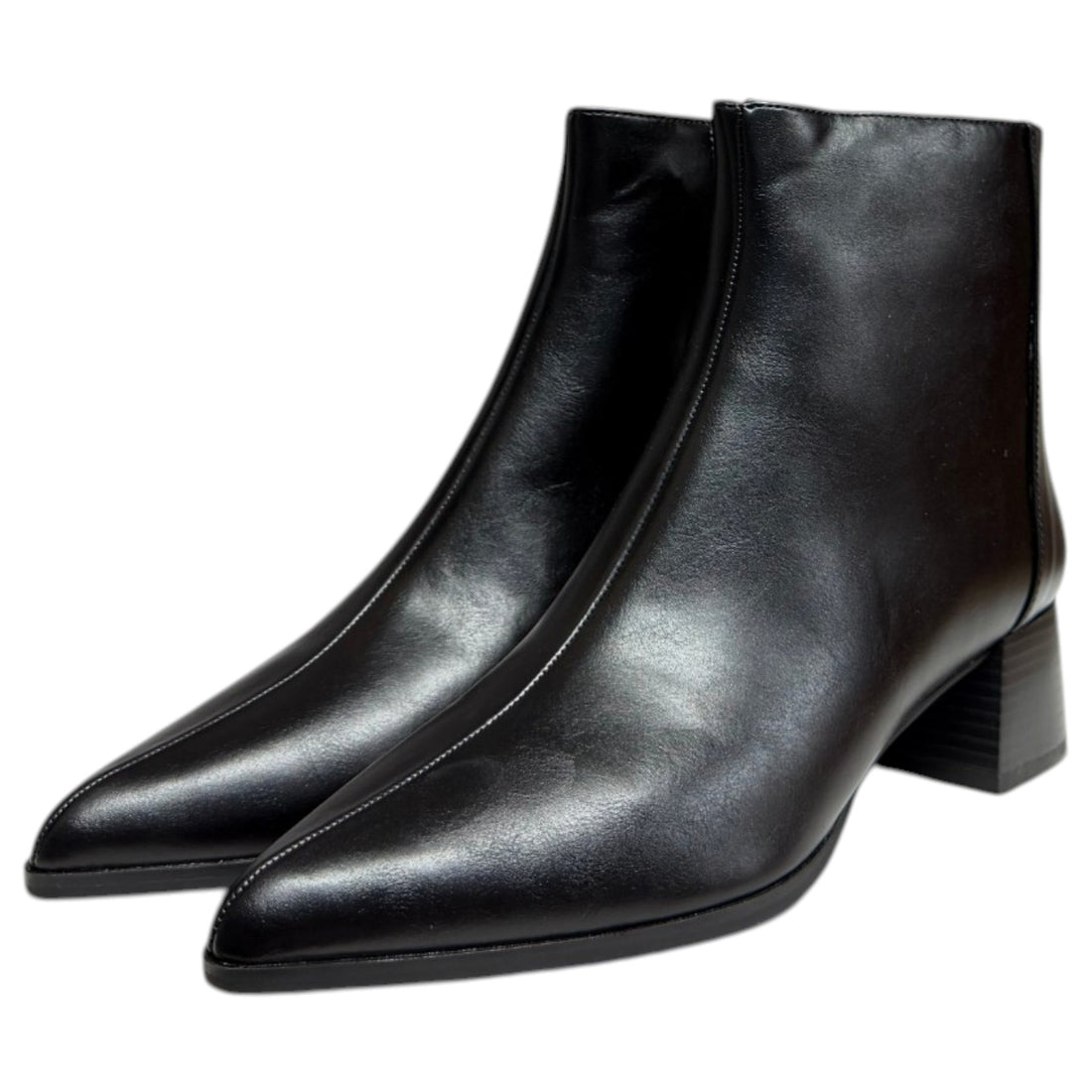 Botines Corina Tacón M6850 Negro