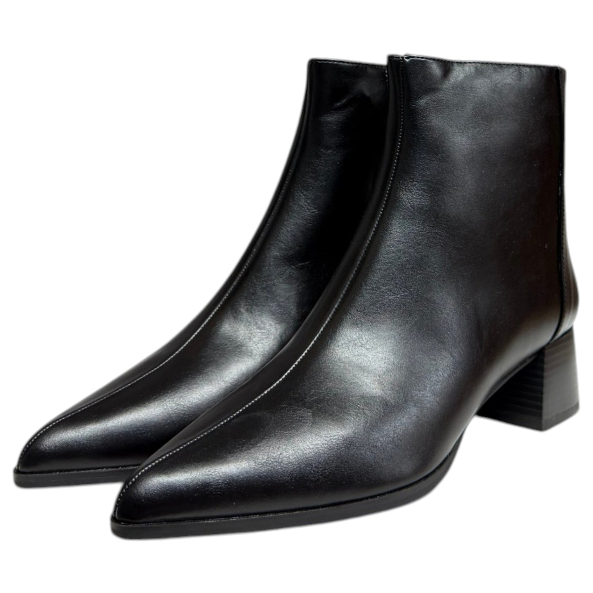 Botines Corina Tacón M6850 Negro