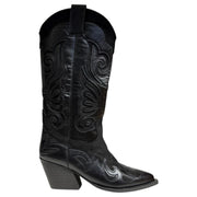 Botas Altas Corina Cowboy M6763 Negro