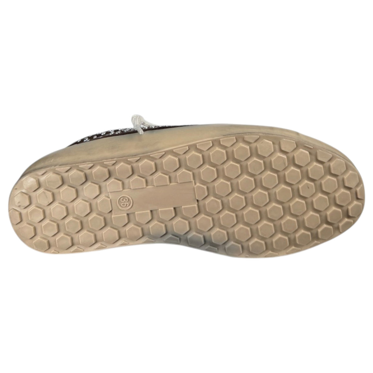 Zapatillas Corina Coordenadas Tachas M6504 Café