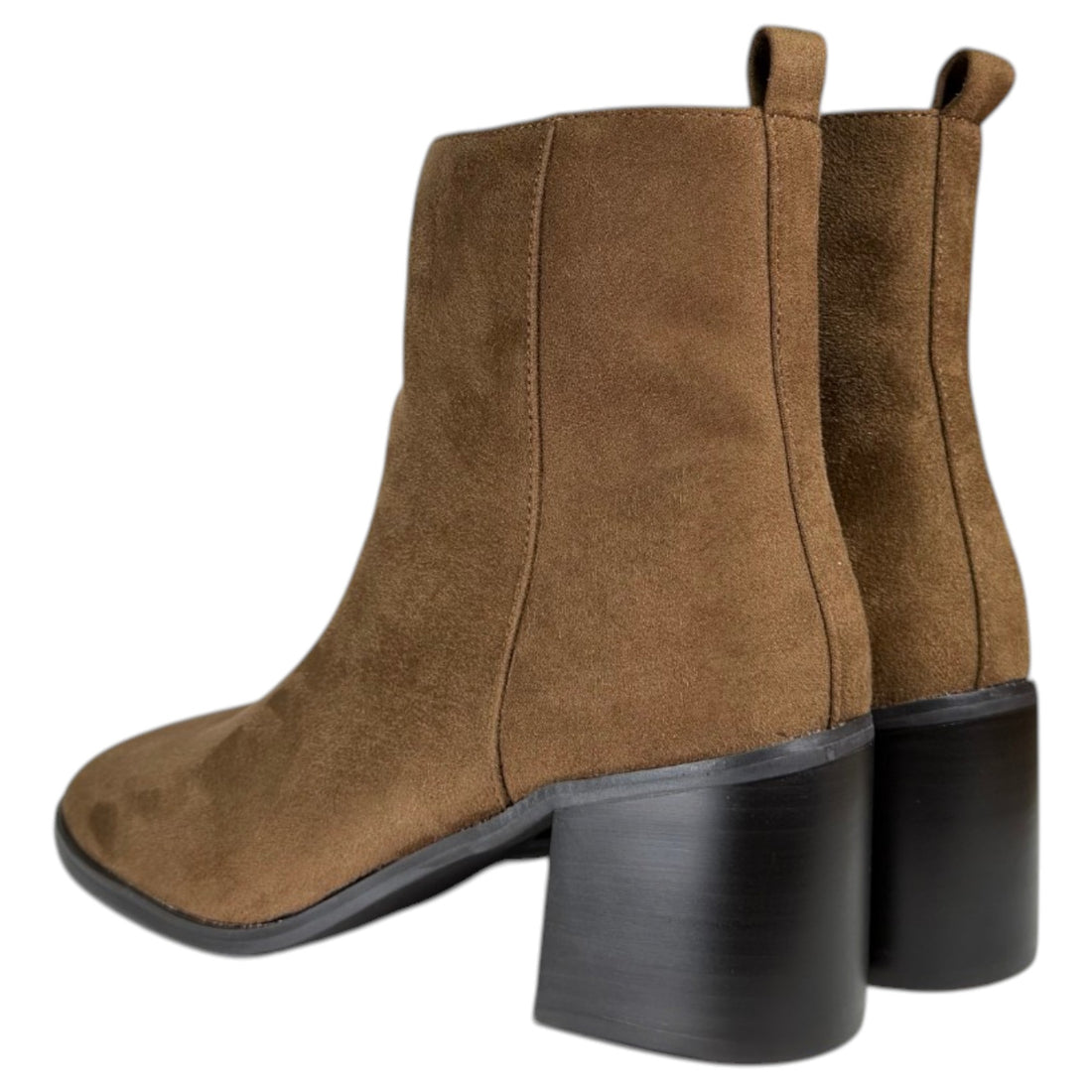 Botines Corina Tacón M6855 Camel