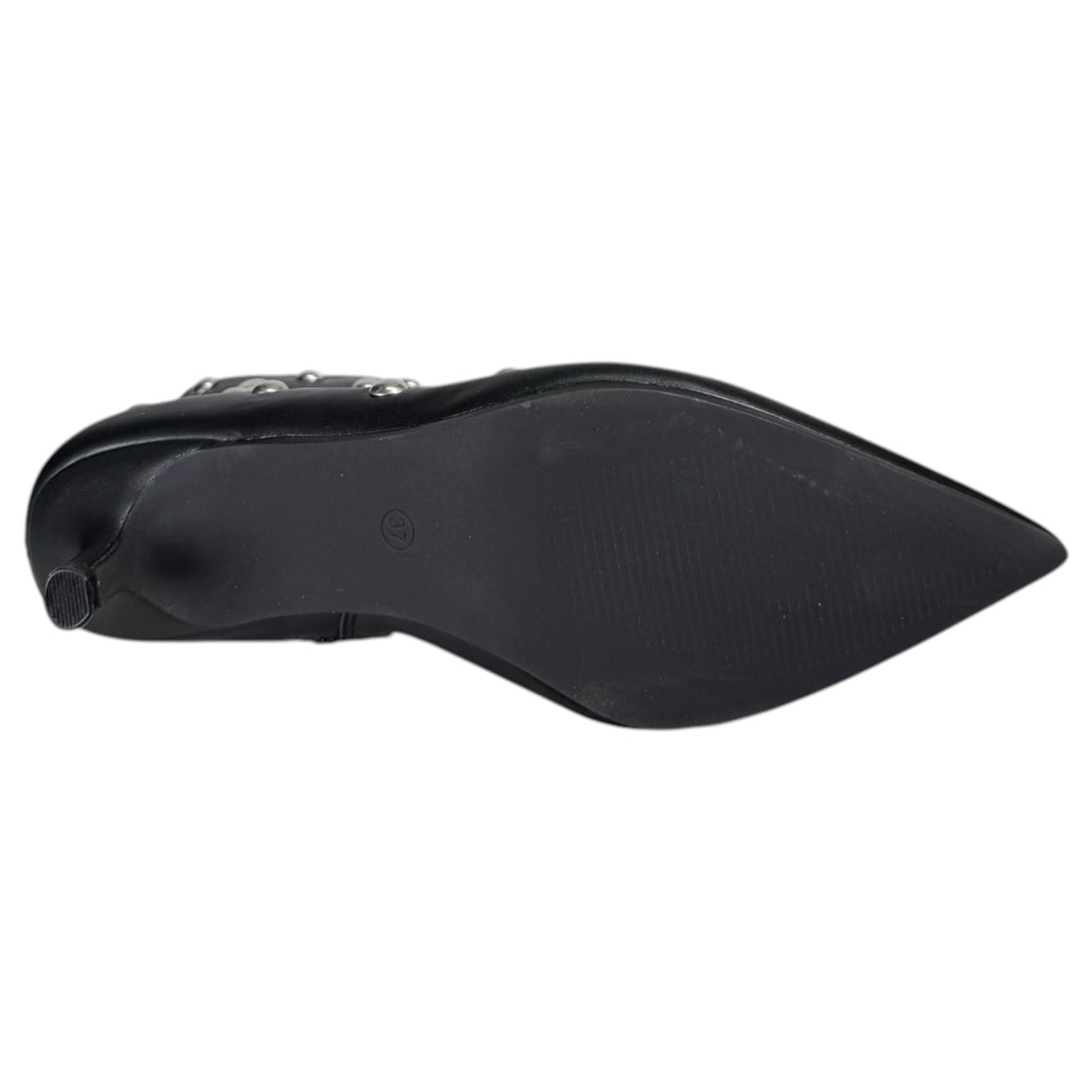 Botines Corina Tachas Punta M6567 Negro