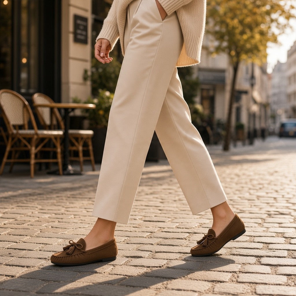 Mocasines Corina Borlas M6640 Camel