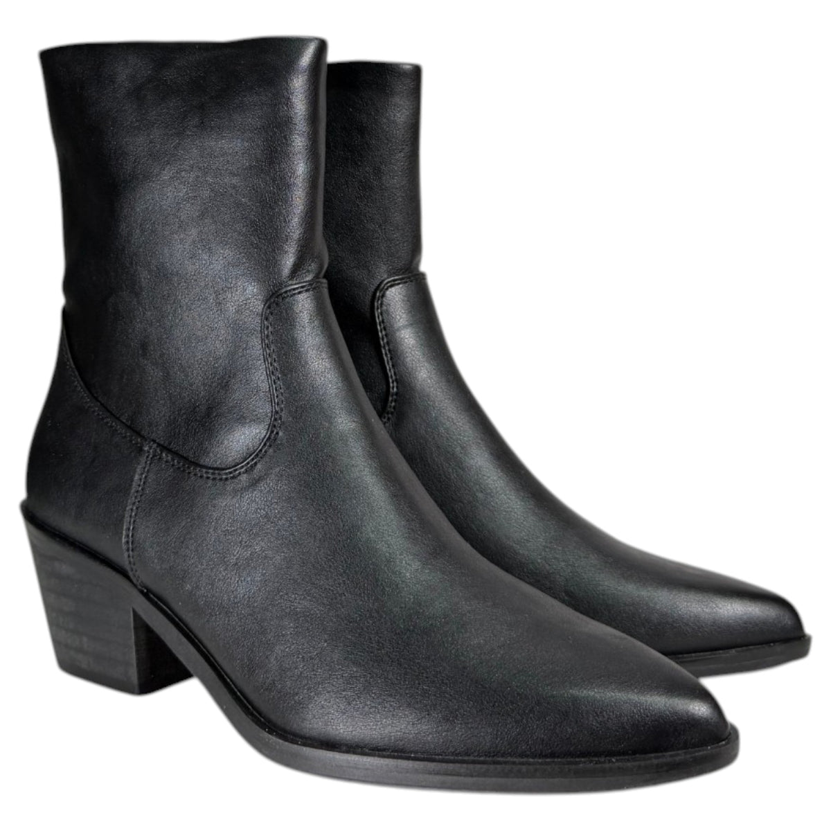 Botines Corina Cowboy M6770 Negro